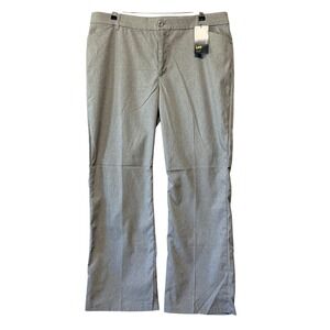 NWT Lee Flex Motion Regular Fit Trouser Mid Rise Ash Heather Gray Pants Size 18M